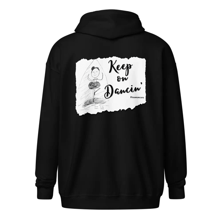Keep Dancin' - Black ZIP Hoodie product image (1)