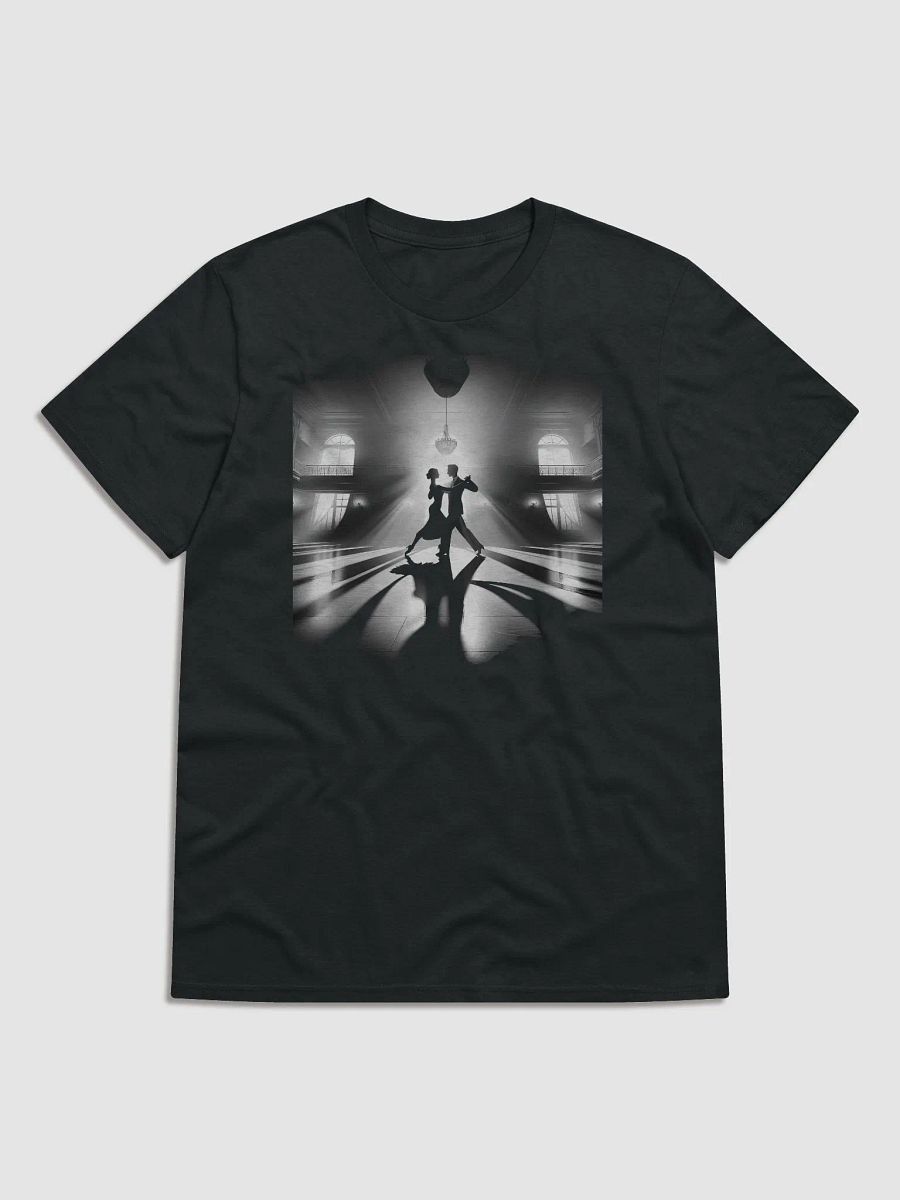 Grand Ballroom Dance Silhouette (Front Print Womens Tee) product image (1)