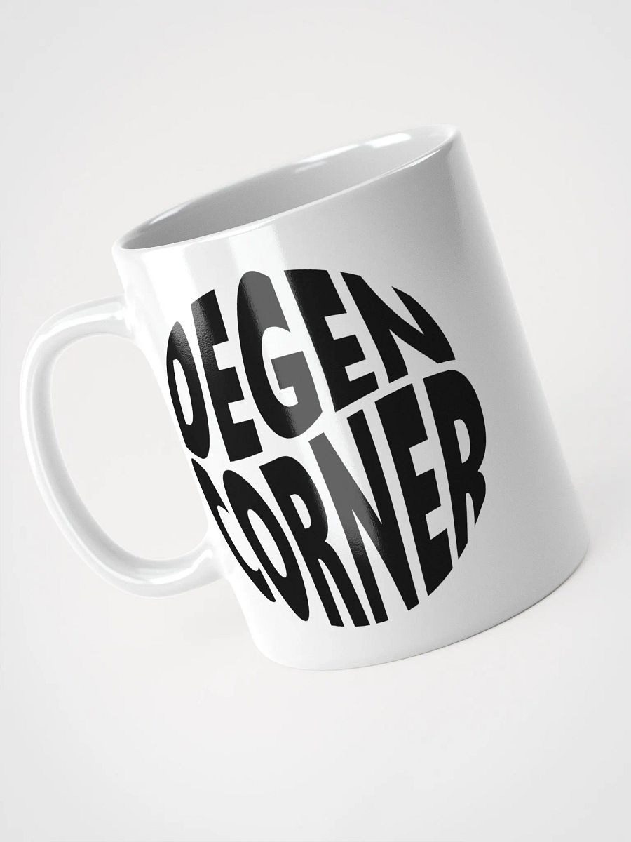 Degen Corner - Mug (dark logo) product image (3)