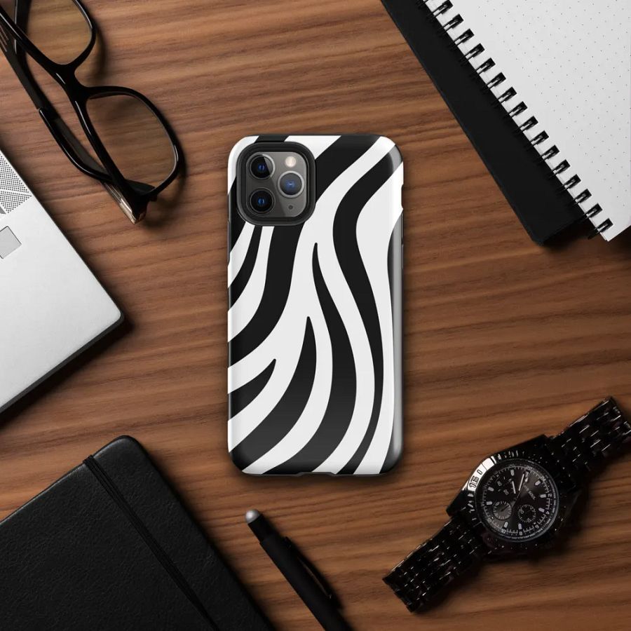 Zebra Print iPhone® Tough Case product image (7)