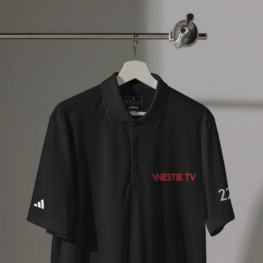 Westie TV x Adidas Number 22 Polo product image (5)