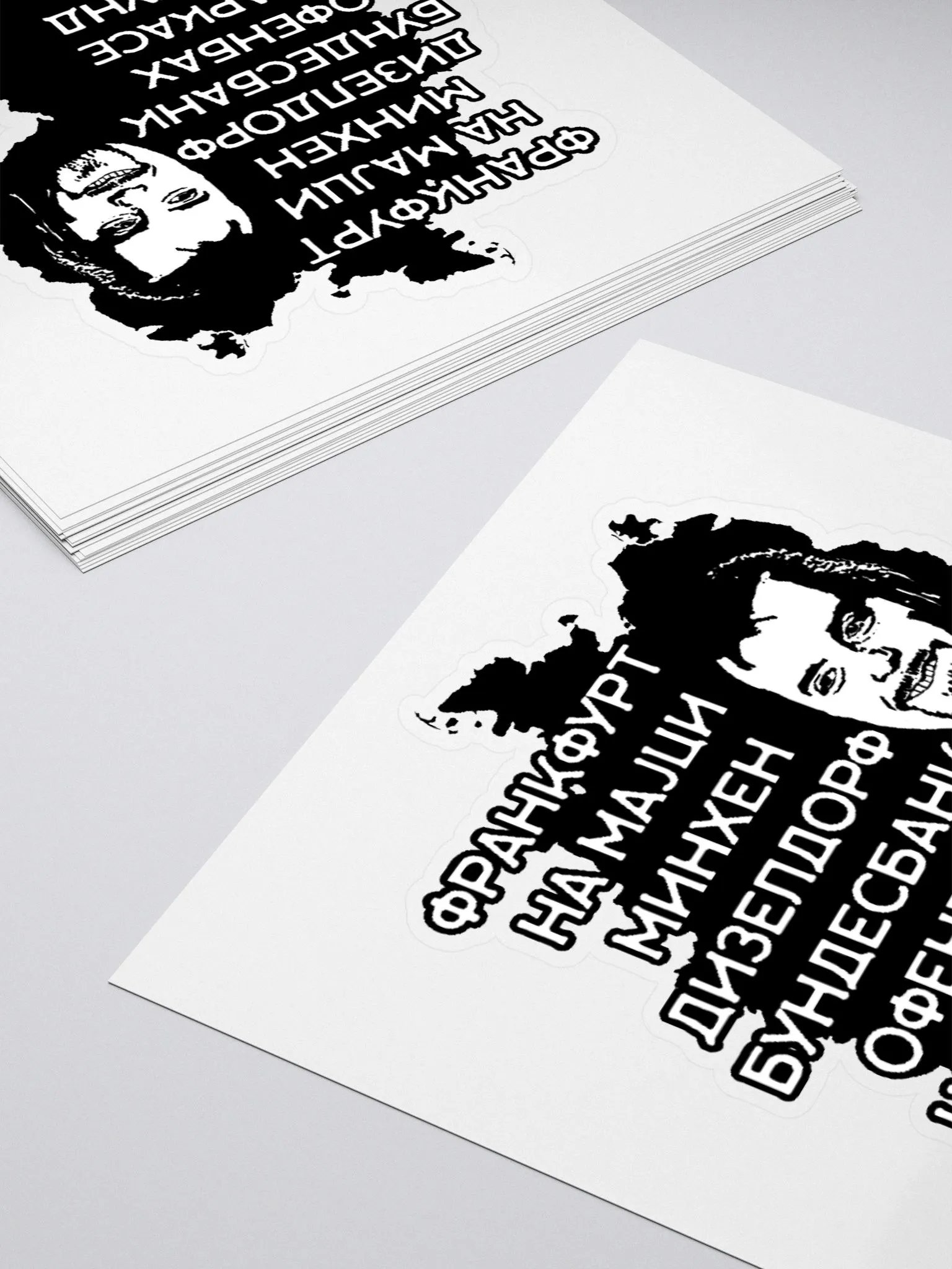Biber Rane Kiss Cut Stickers by Allcolor product image (4)