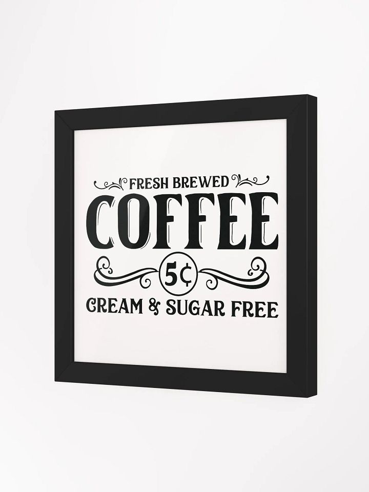 Vintage Coffee Advertisement Framed Matte Poster product image (11)