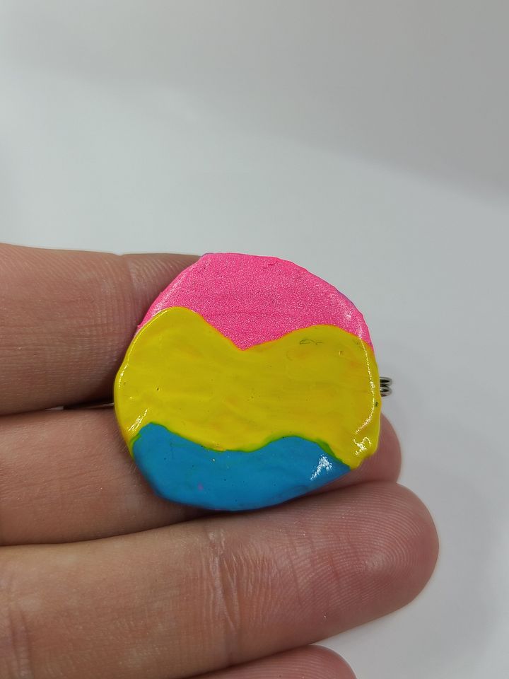 pansexual pride bottle cap pin product image (2)