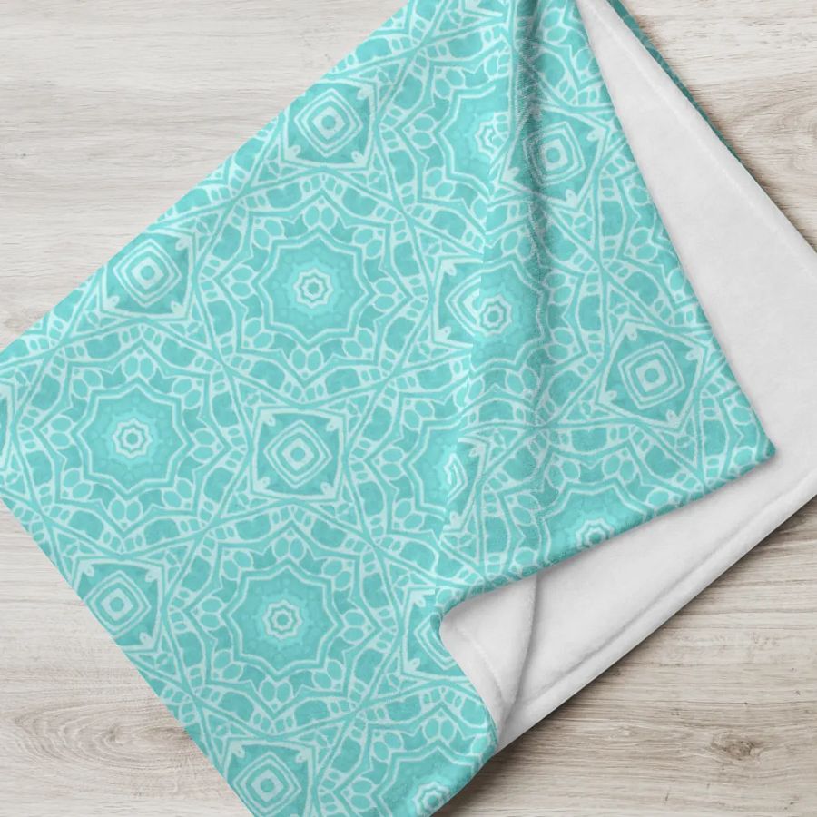Symmetry Serenity Throw Blanket product image (17)
