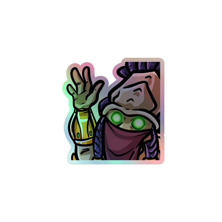 Dark Templar Wave Holo Sticker product image (1)