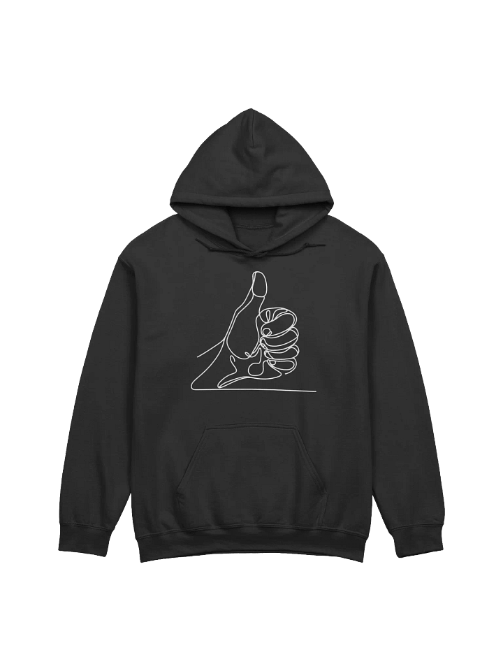Ok Hand Sign Line Art Hoodie product image (8)