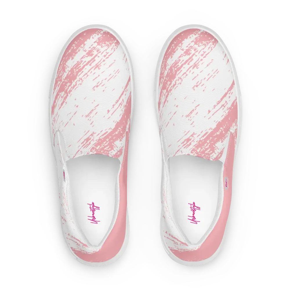Women'sBrushstroke Pink Slip-Ons product image (3)