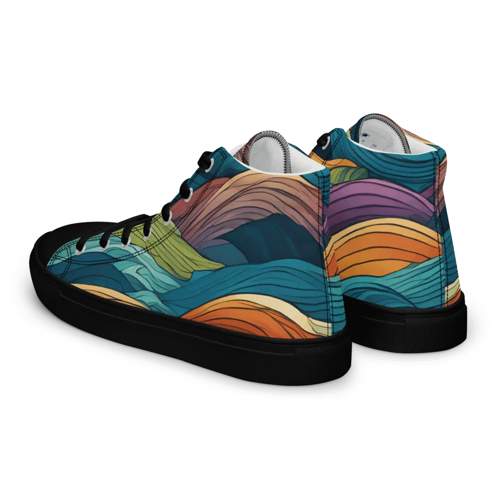 Retro Wave Women's High Tops product image (6)