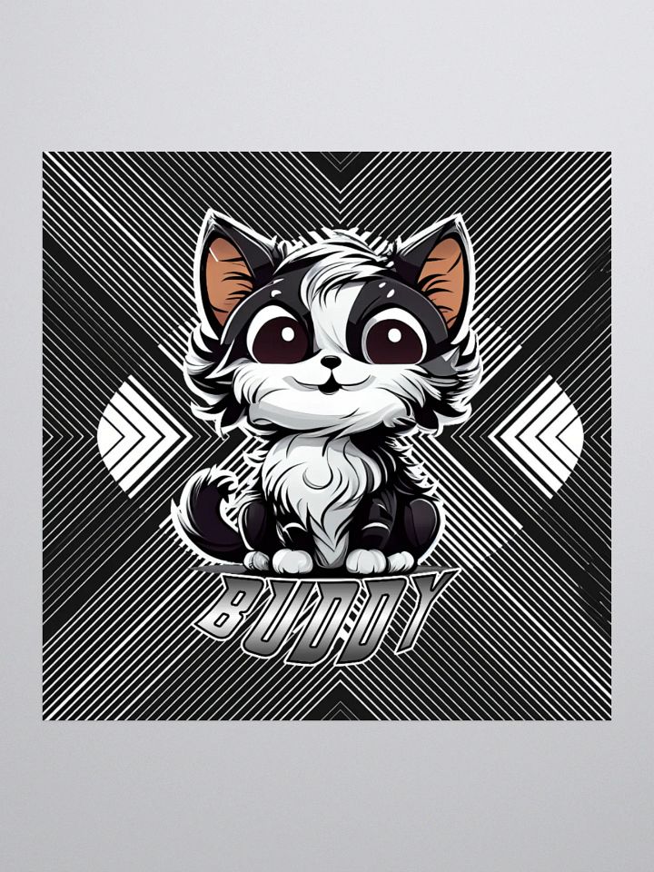 Buddy Kiss Cut Stickers product image (1)