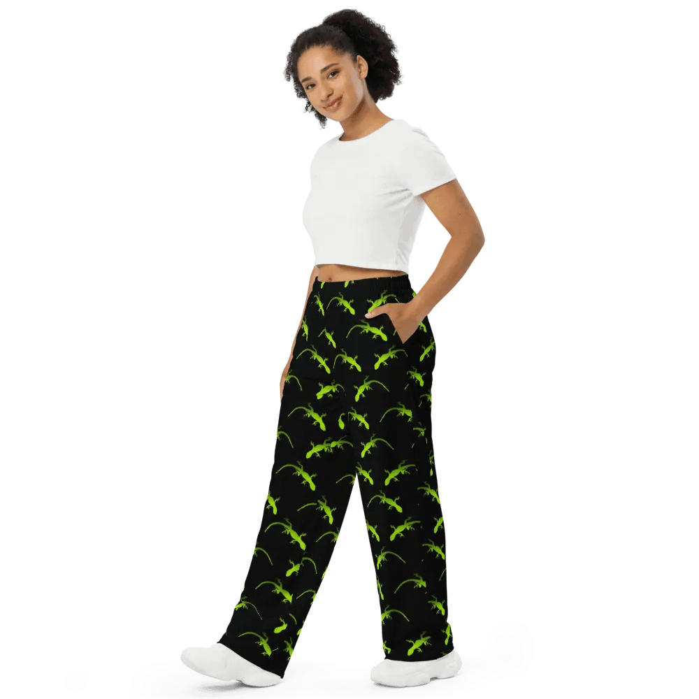 Geckos Pattern Wideleg Pants product image (4)