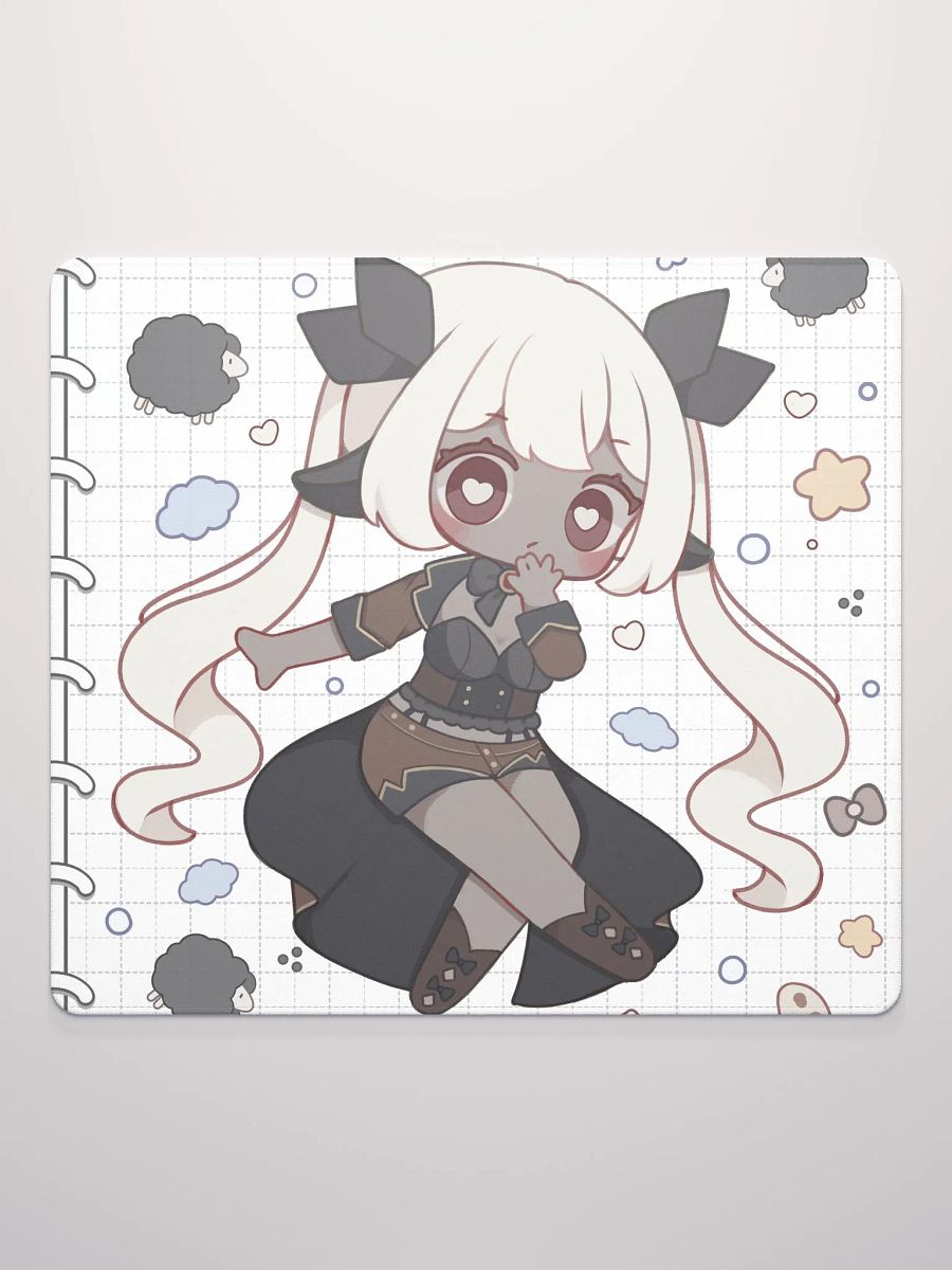 Chibi Lila Doodle Gamer Mouse Pad product image (3)