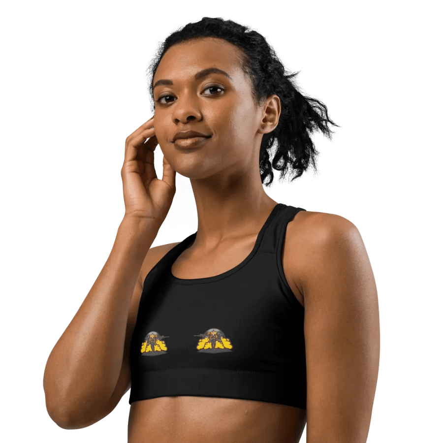 Apocalyptic Death Squad Sports Bra product image (2)