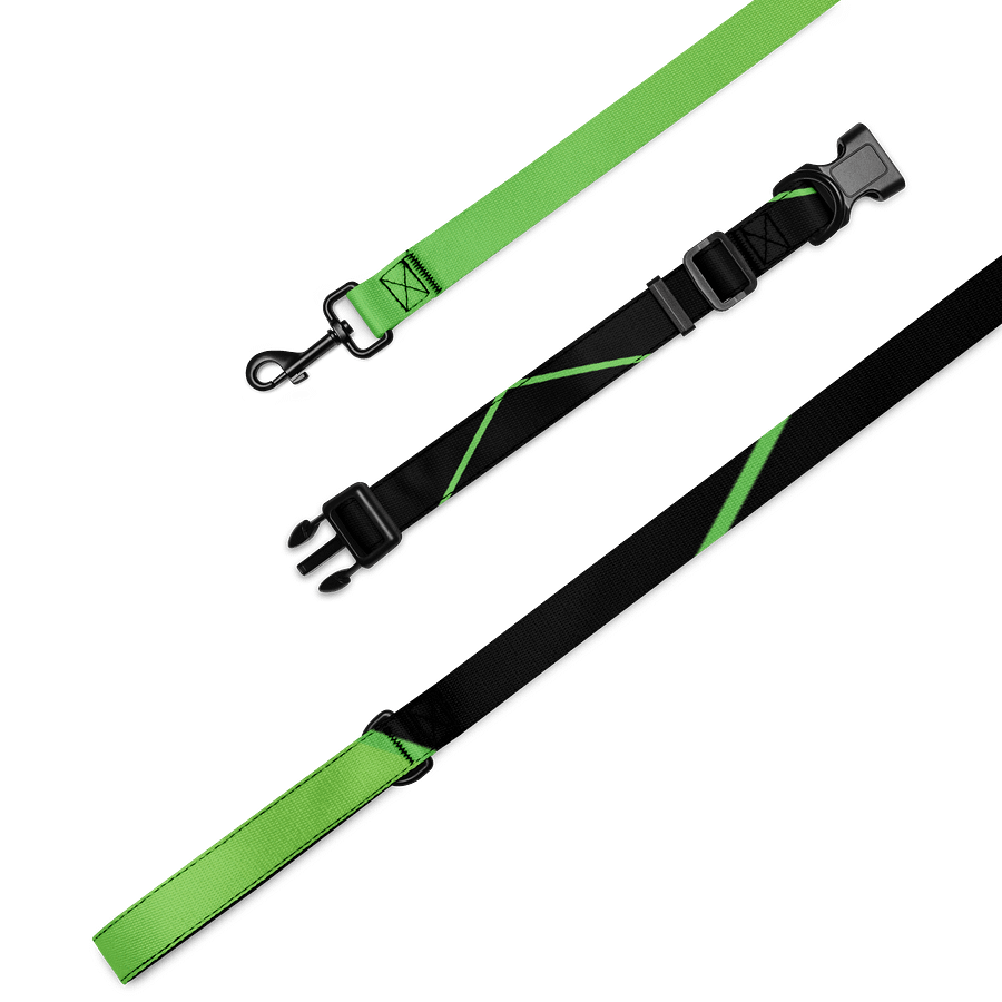Eco-Friendly Customizable Pet Collar & Leash Set product image (1)