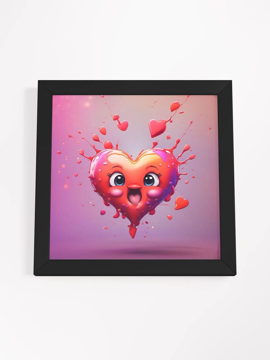 Framed Cute Heart Poster product image (32)