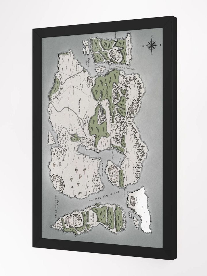 Framed Map of Teren'vei product image (4)