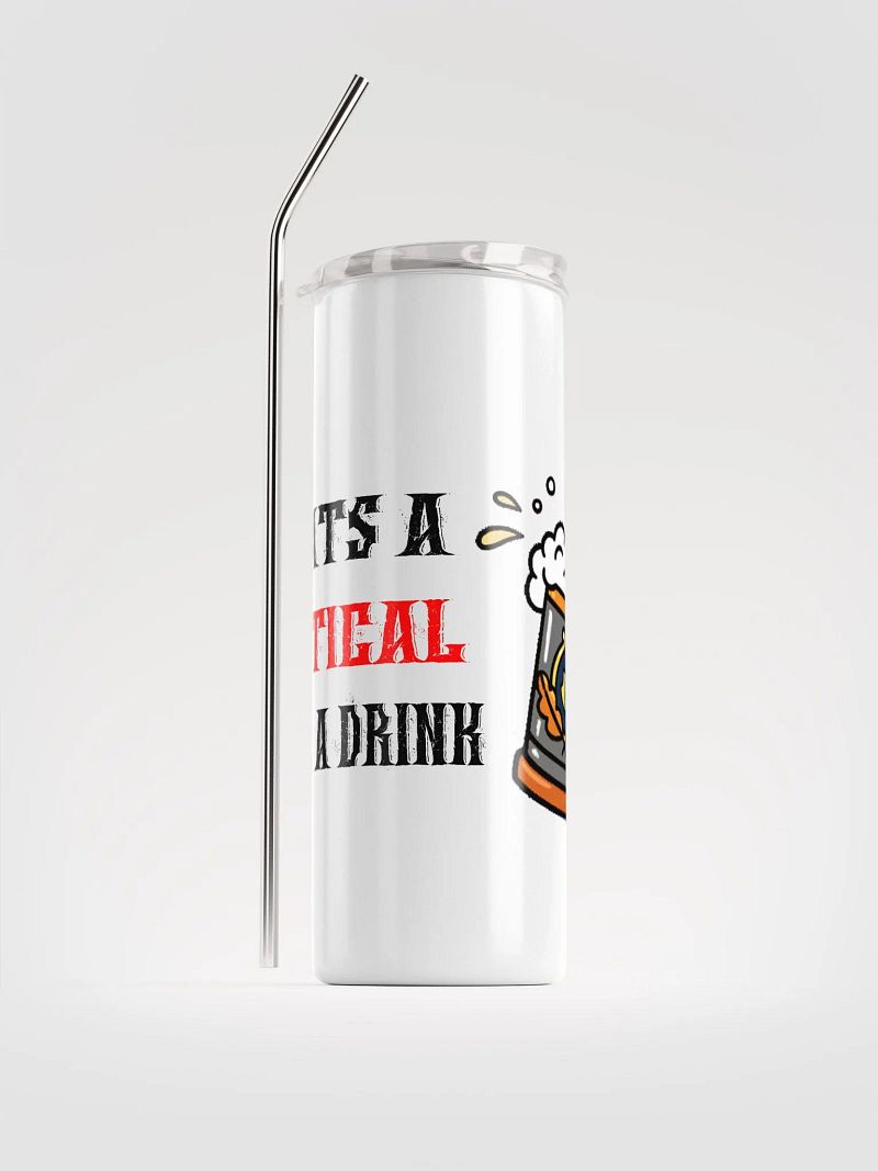 That's a Critical Stainless Tumbler (White)