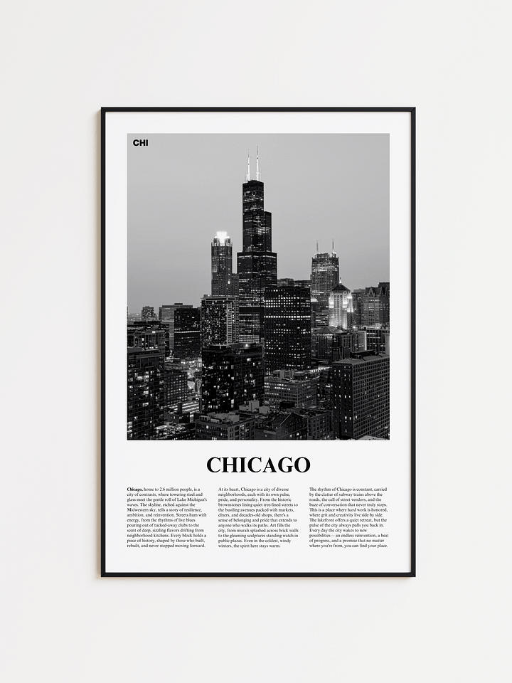 Chicago 04 Newspaper Poster product image (1)