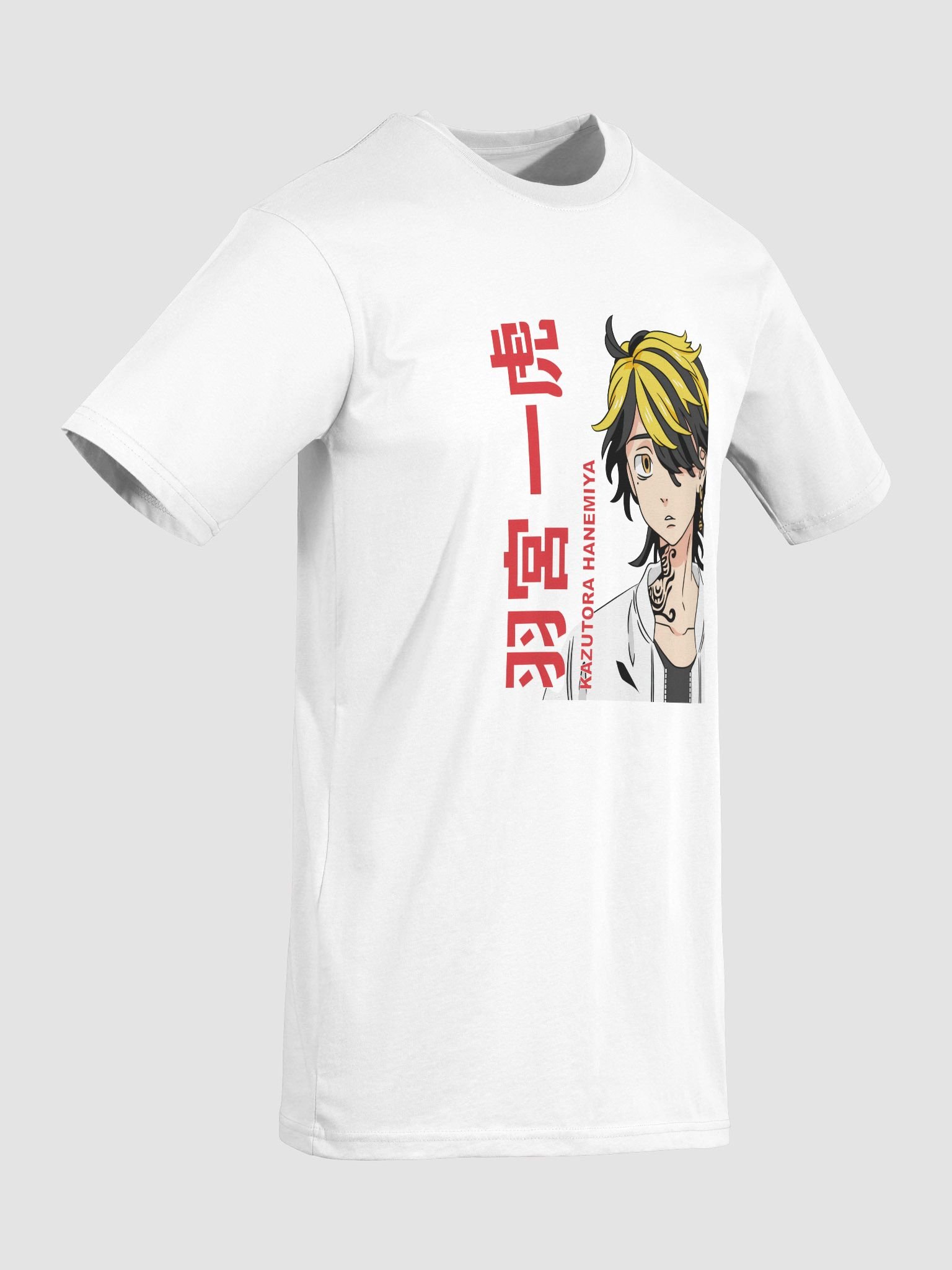KAZUTORA HANEMIYA Illustrated Premium Tee | Tokyo Revengers product image (2)