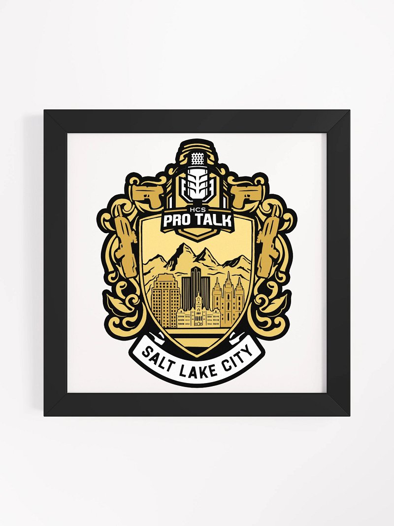 HPT x SLC Framed Print
