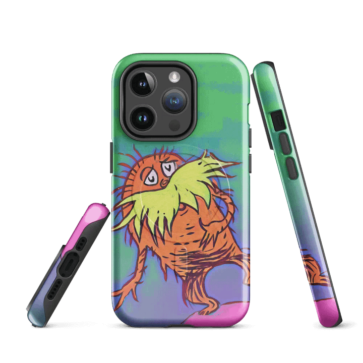 Mustachioed Environmentalist iPhone® Tough Case product image (3)