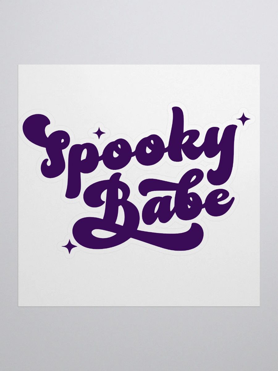 Spooky Babe Kiss Cut Stickers product image (1)