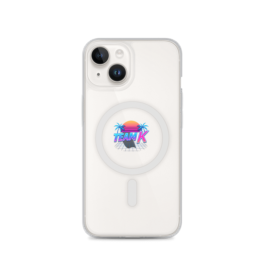 Team K 1980's Clear Case for iPhone product image (4)