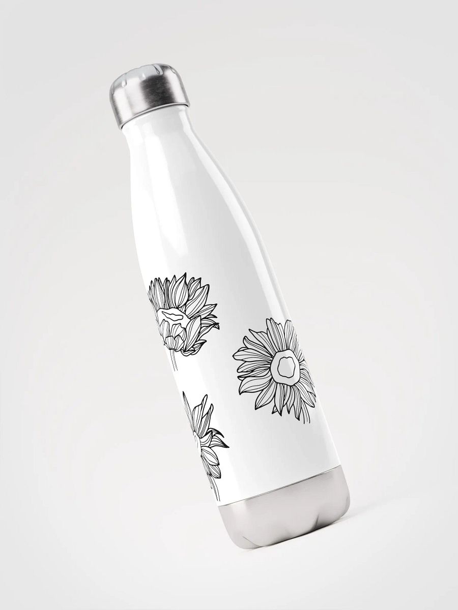 Flower Doodle Water Bottle product image (2)