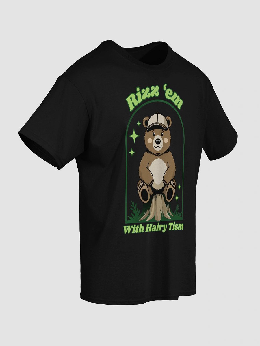 Rizz 'em Bear Hairy Tism Tee product image (37)