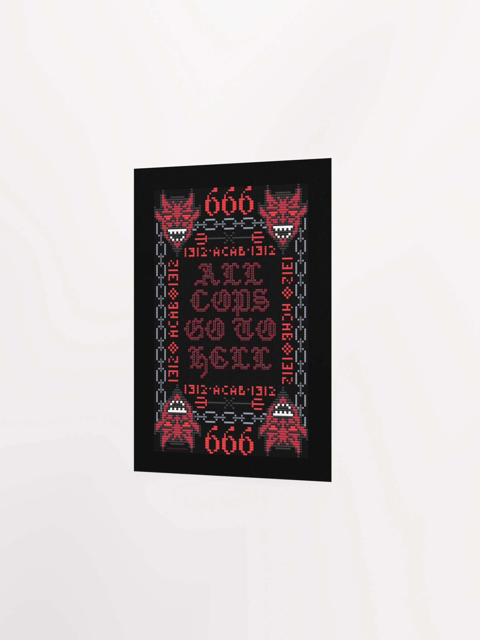 All Cops Go To Hell Devil Head Sampler product image (2)