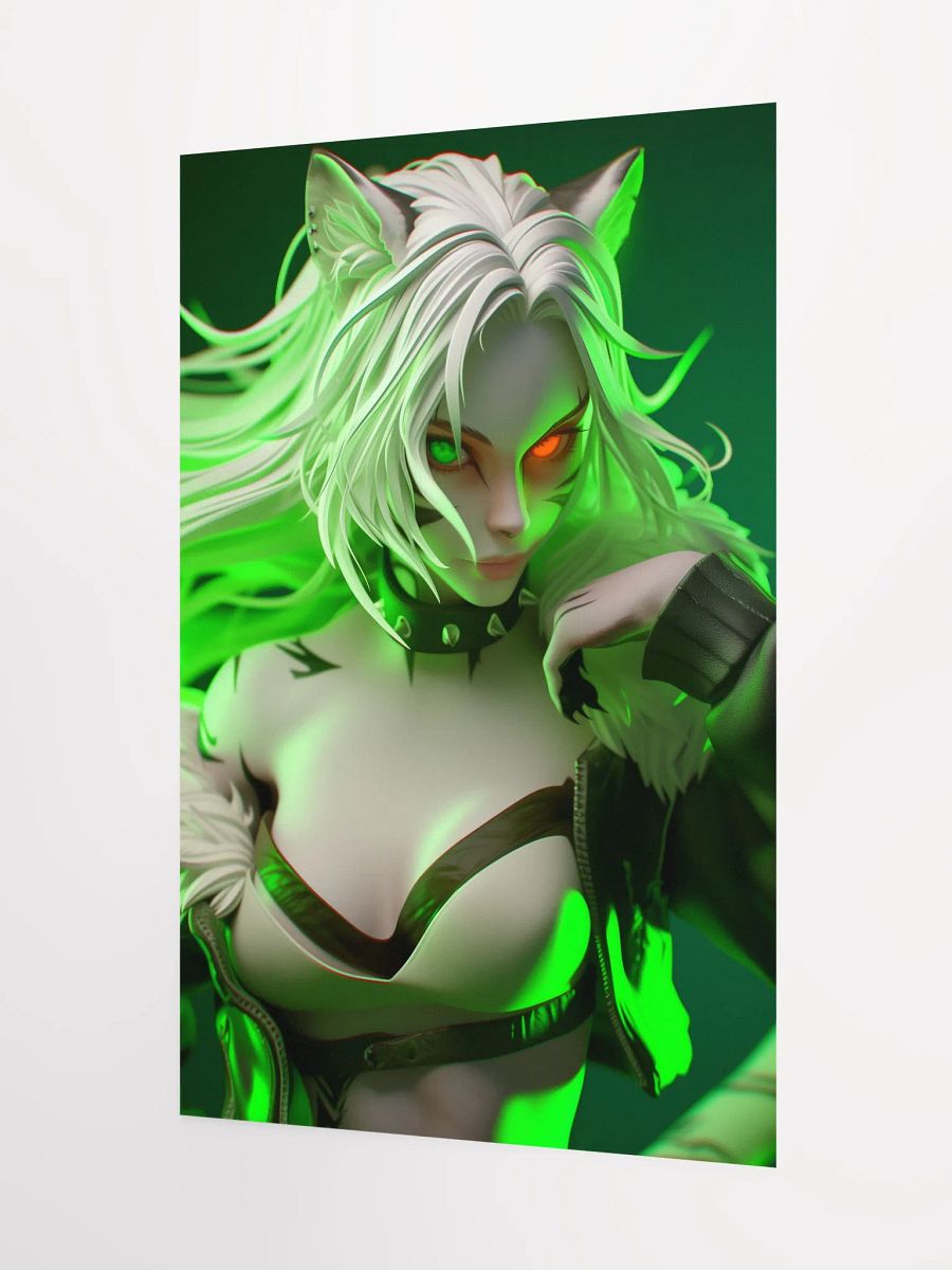 Cat Anthro Fantasy Matte Poster product image (5)