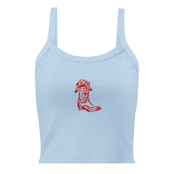 Heartfelt Cowgirl Tank embroidered product image (1)