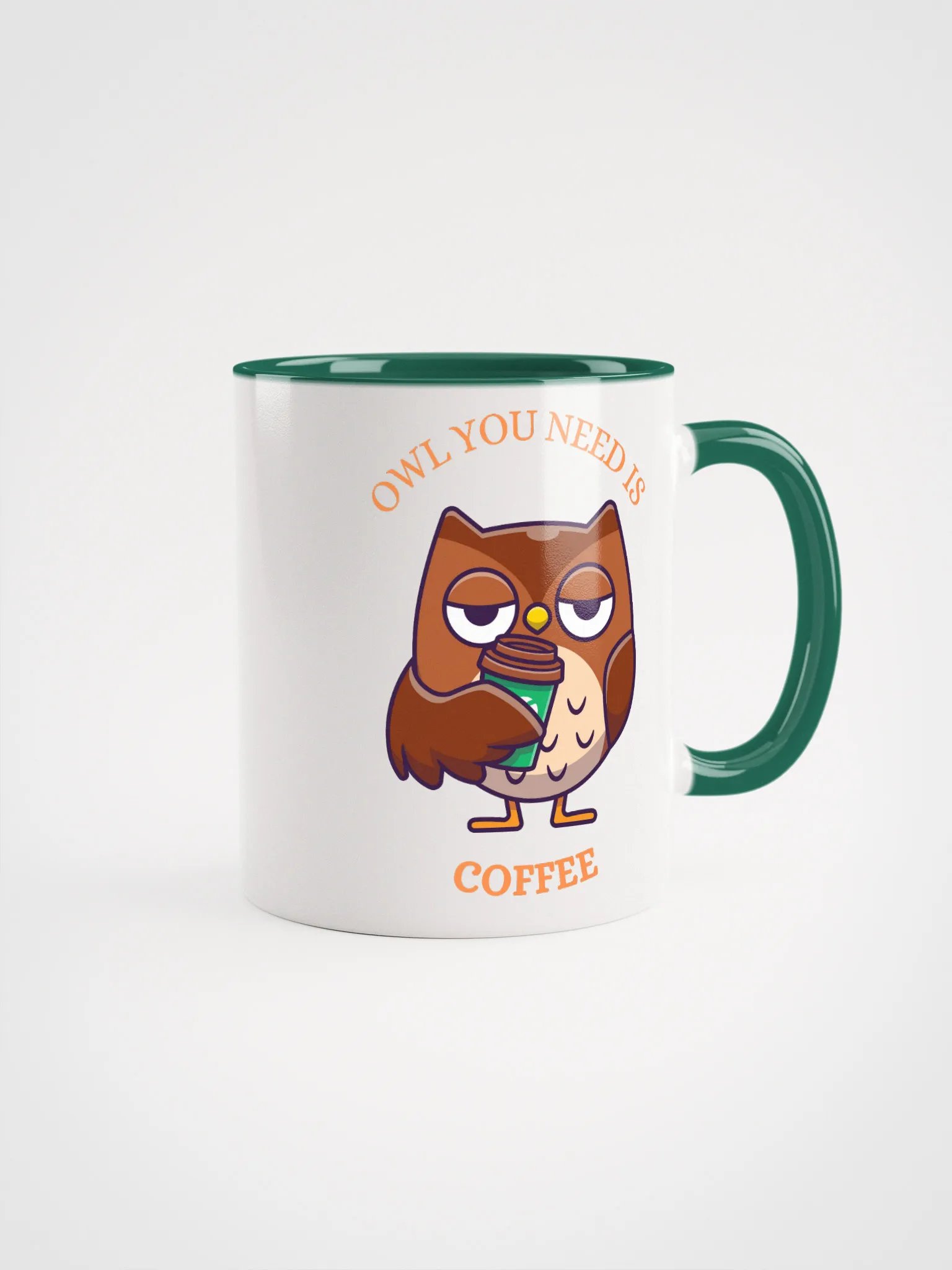 Coffee Owl Ceramic Mug product image (1)
