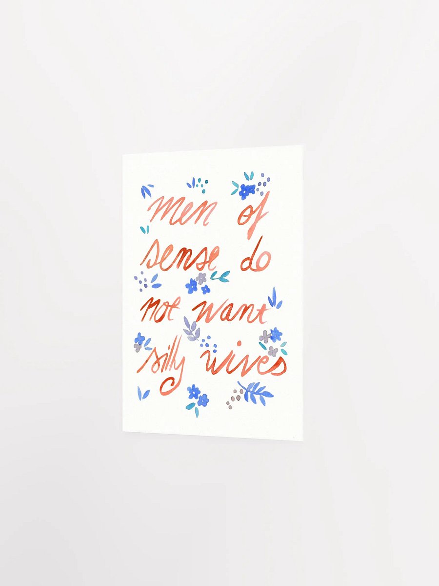 Men Of Sense - Red & Blue Art Print product image (5)