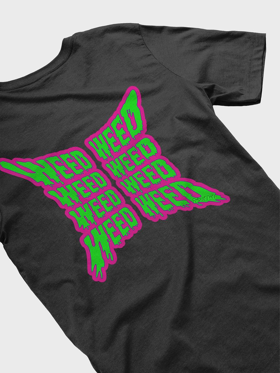 Weed Butterfly Wings Stoner Shirt, Black 420 T-Shirt product image (1)