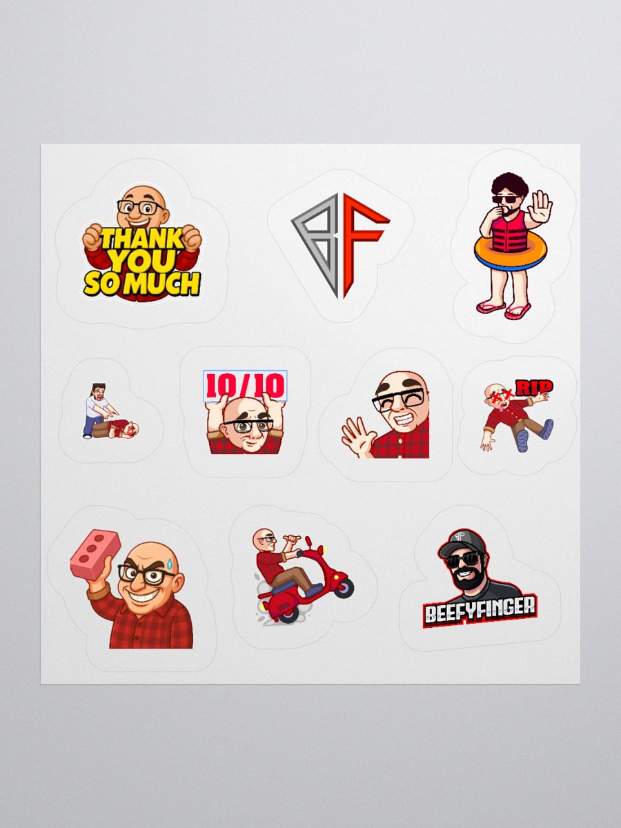Beefy Stickers product image (1)