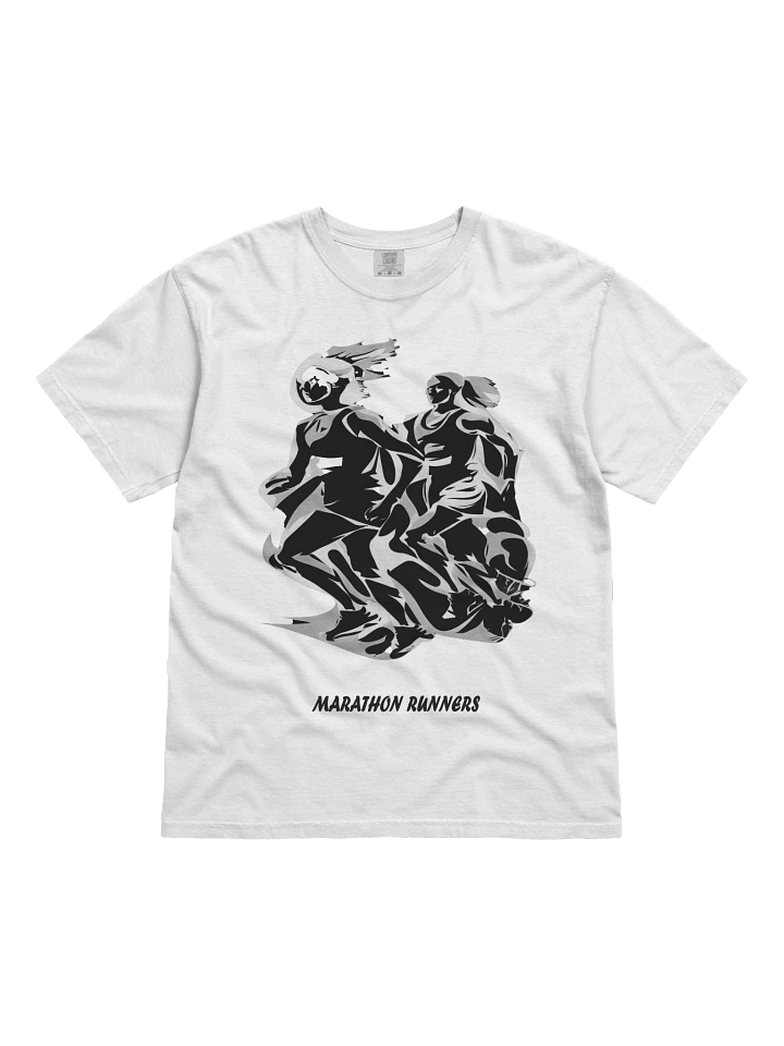 Marathon Runners Heavyweight Cotton T-Shirt product image (4)