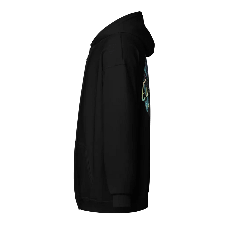 Cozy Chaos Crew Teal Logo Zip-up Hoodie product image (15)