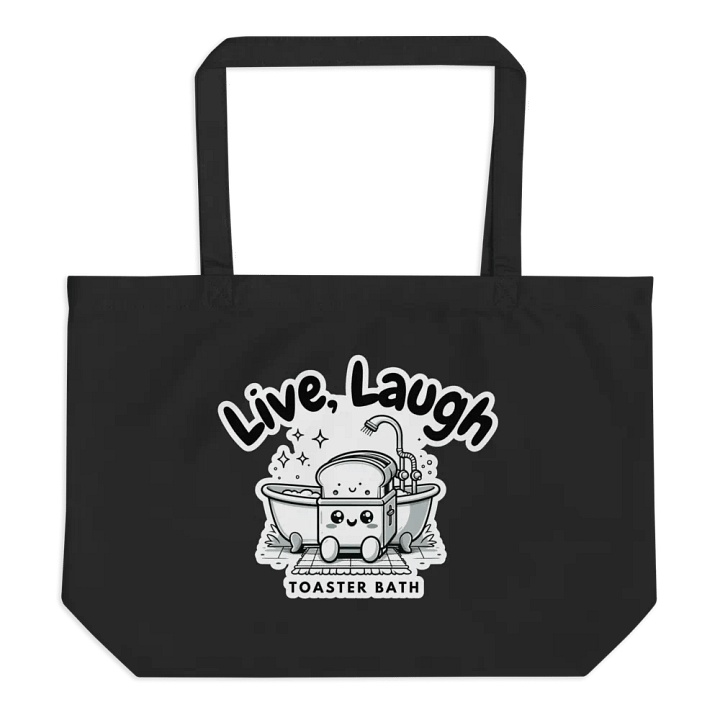 Live, Laugh Toaster Bath Tote product image (1)