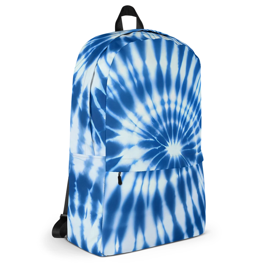 Tie Dye #17 - Blue & White - Backpack product image (1)