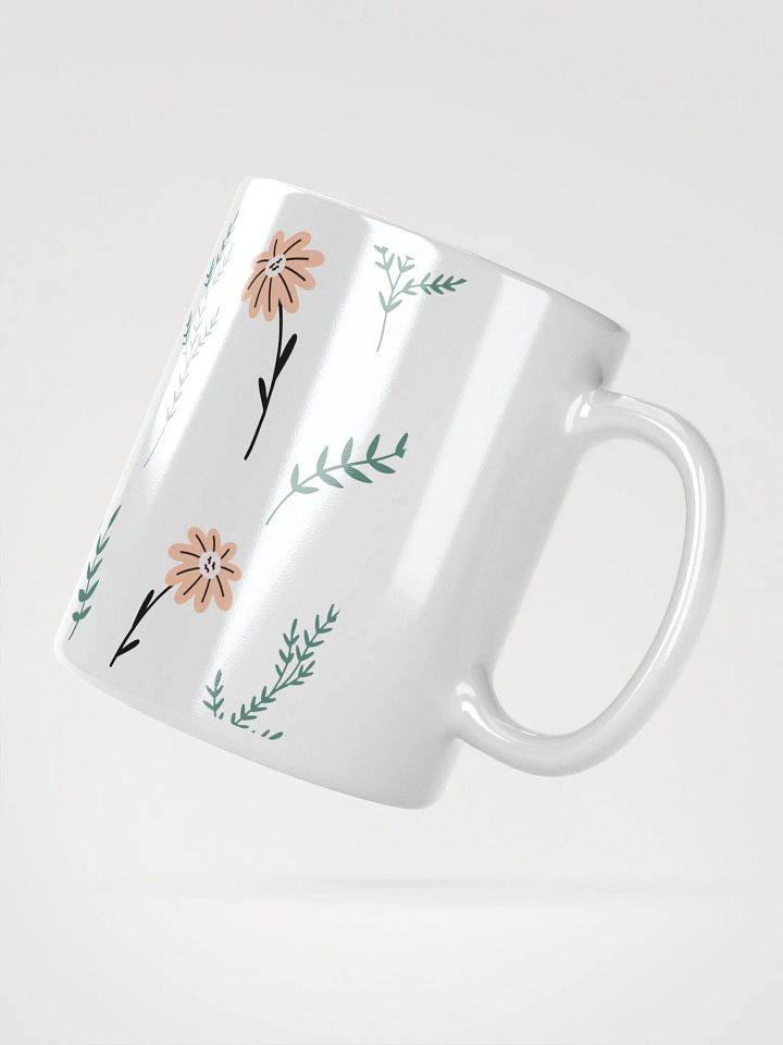 COFFEE MUG Floral Fox Folk Art| Housewarming Birthday Gifts Cute Weird Stuff Quirky Tea Ceramic product image (2)