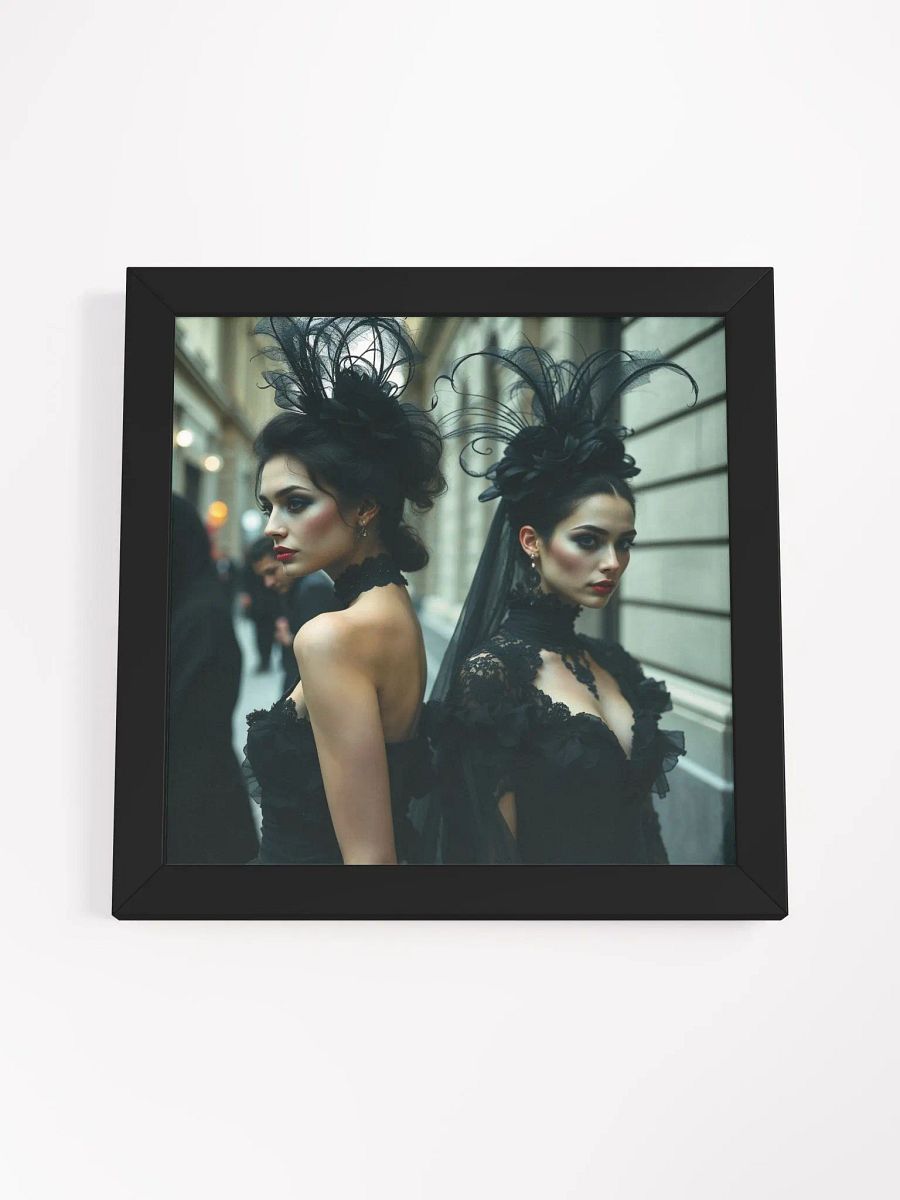 Gothic Urban Elegance Framed Print product image (14)
