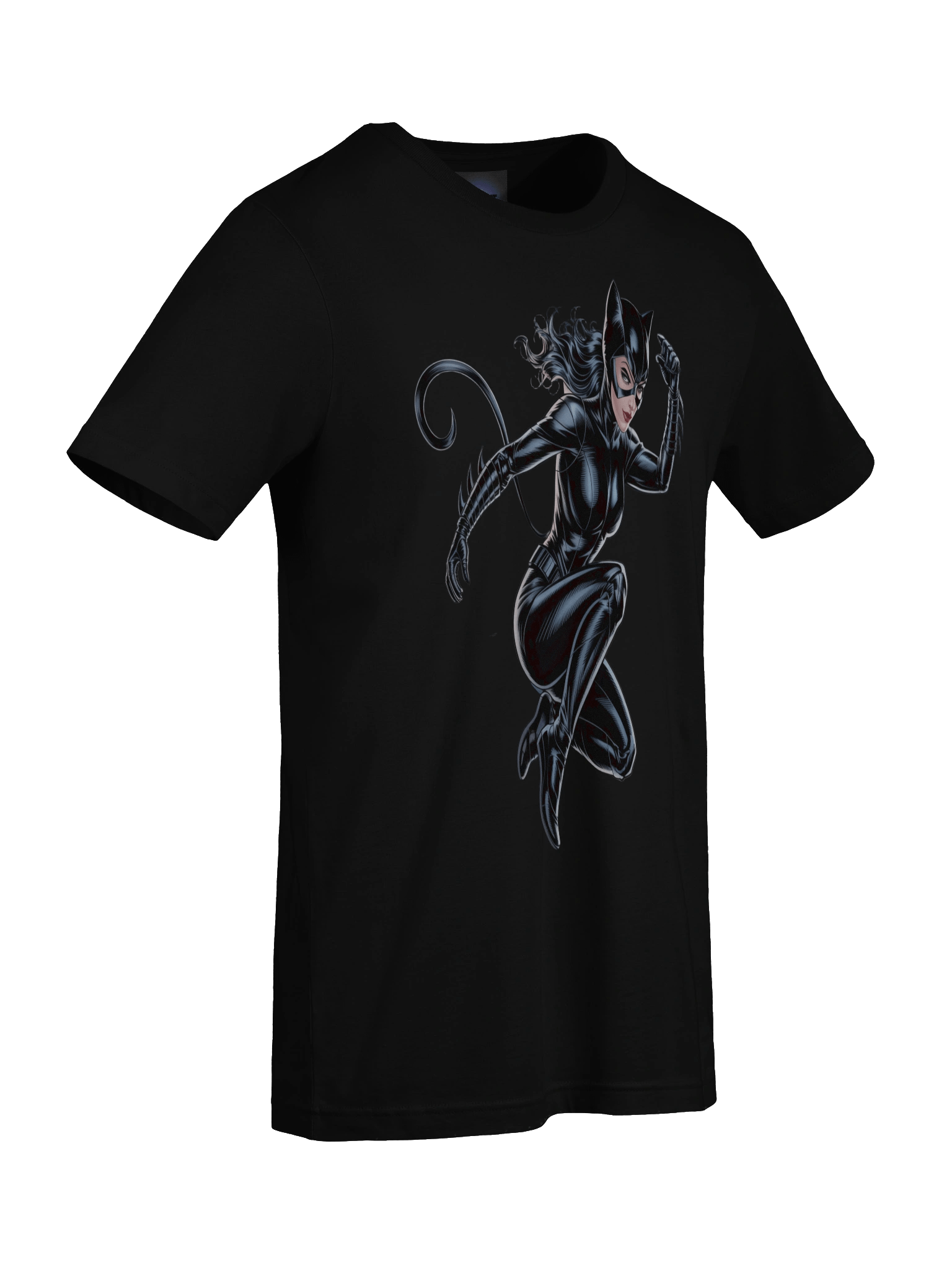 Feline Fury: Catwoman's Lethal Leap T-Shirt product image (9)