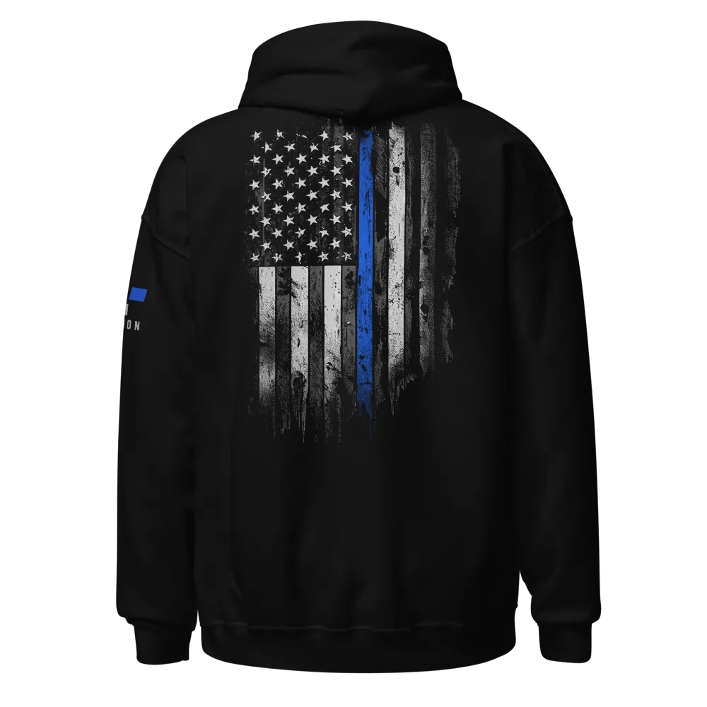 Thin Blue Line Flag 3.0 Hoodie product image (1)