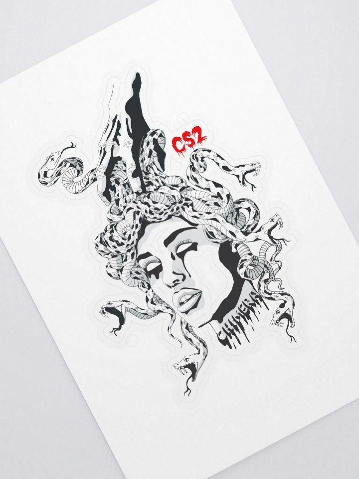 Monster Medusa Sticker product image (2)