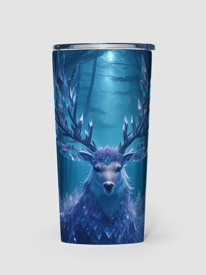 Fantasy Crystal Stag 20 oz Stainless Steel Tumbler product image (1)