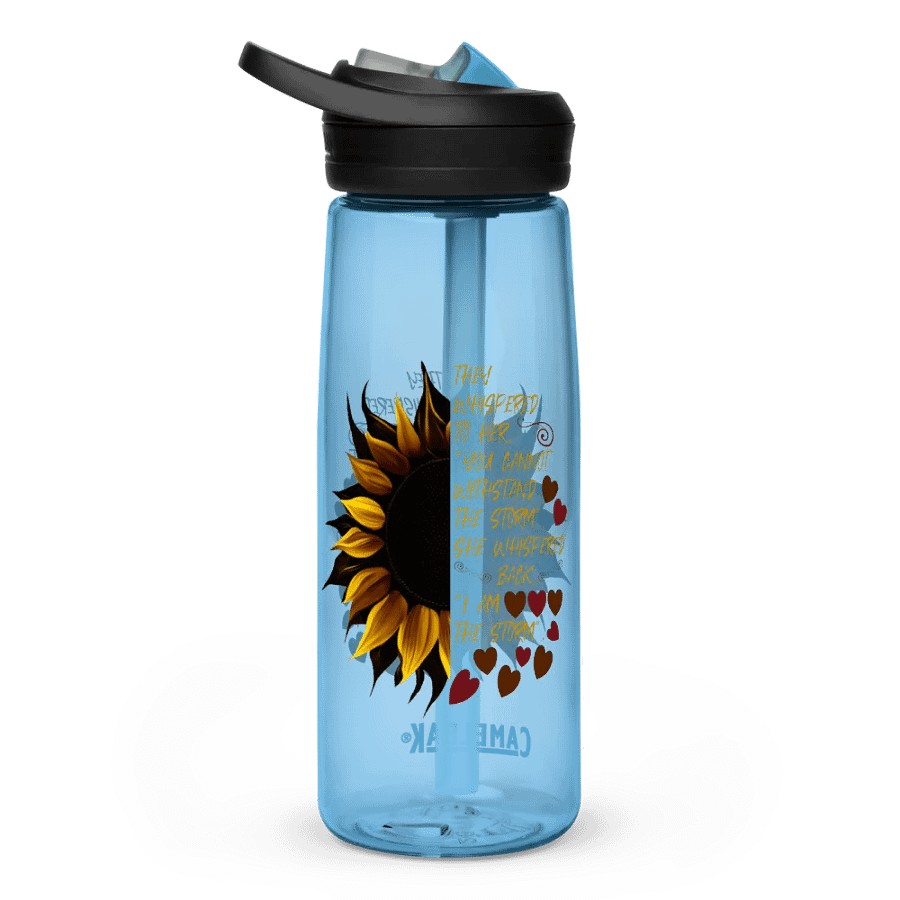 I Am the Storm Sunflower CamelBak Water Bottle product image (4)