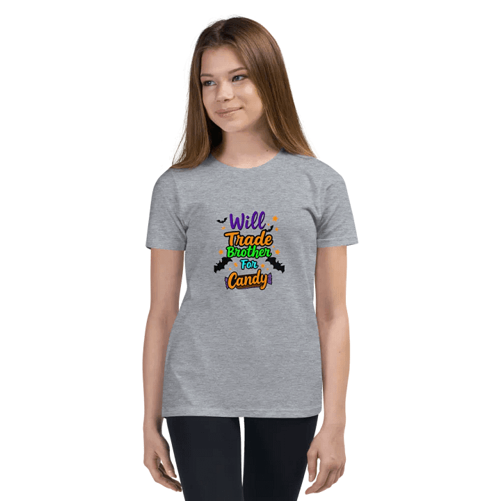 Will Trade Brother For Candy Youth T-shirt product image (2)