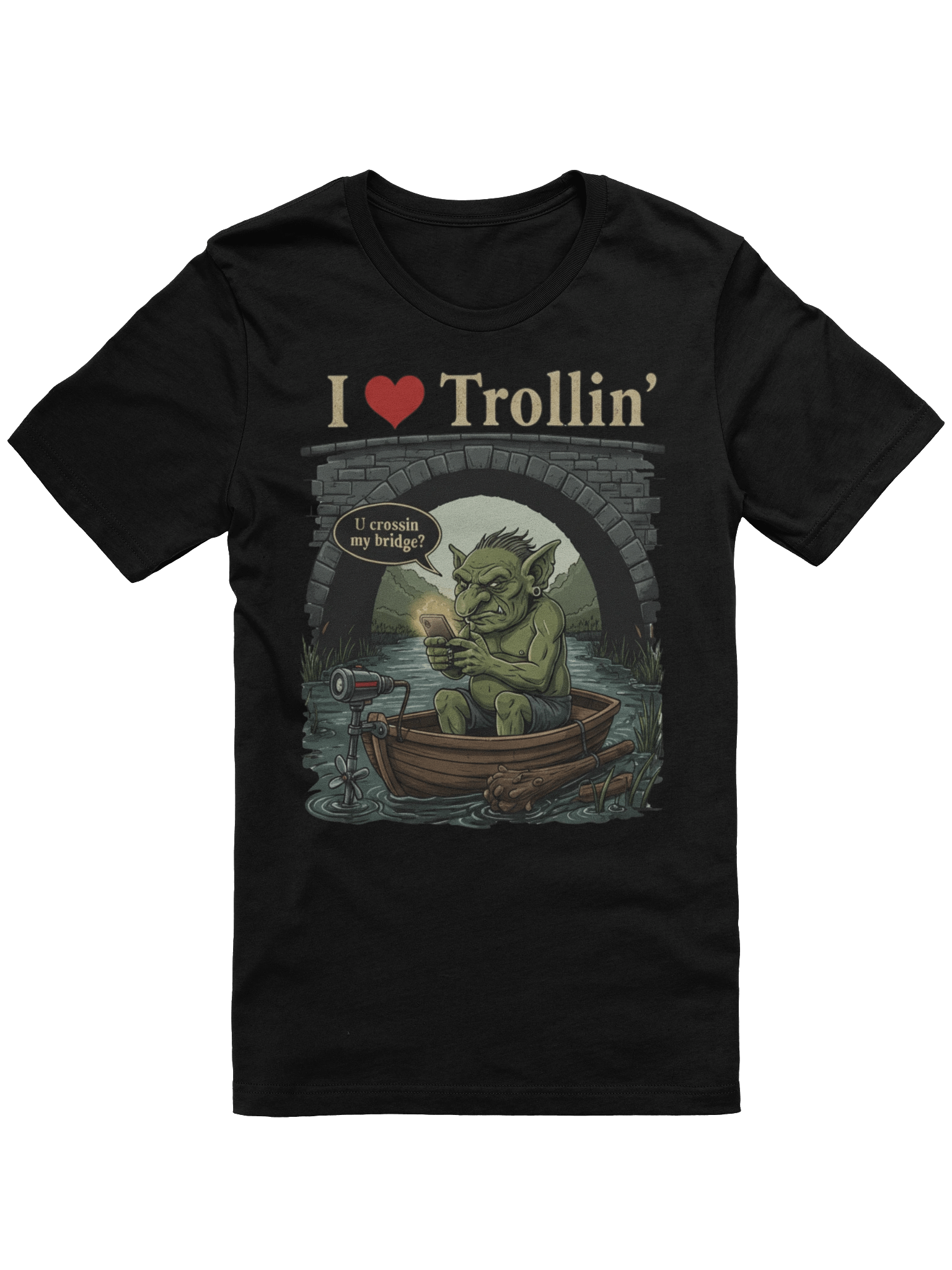 Trollin' on the Water T-Shirt product image (1)