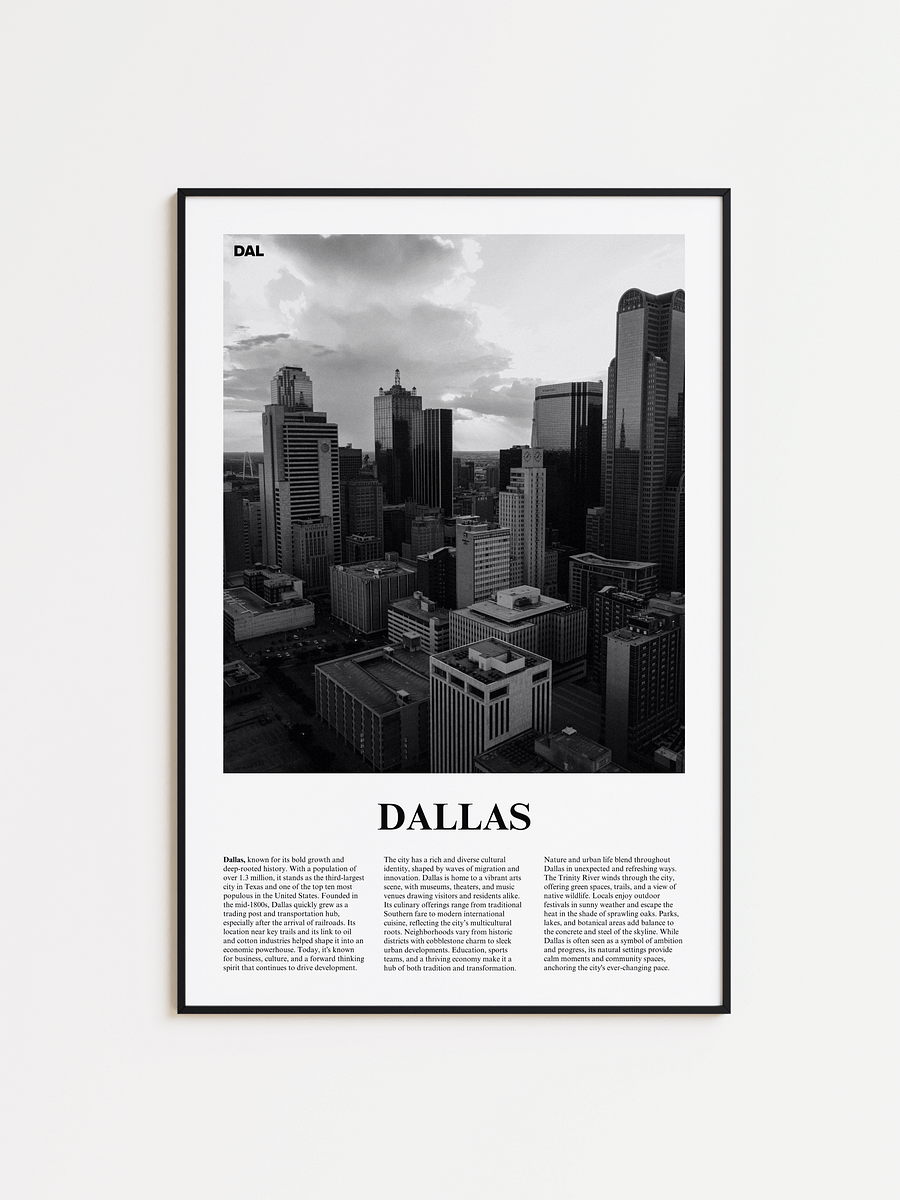 Dallas 02 Newspaper Poster product image (1)